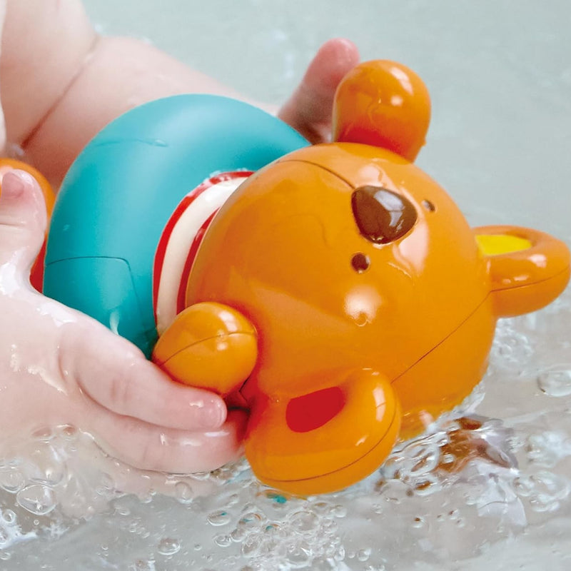 Swimmer Teddy Wind-Up Toy