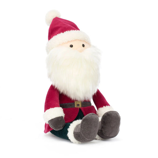 Jellycat Jolly Santa Huge plush toy with red suit and white beard