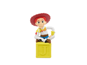 Tonie Disney Toy Story Jessie figure sitting on yellow audio cube with cowgirl hat