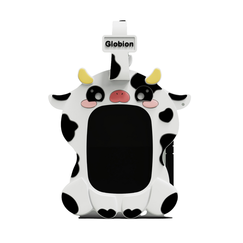 Baby Cow Doodle Pad by Globion on a white background