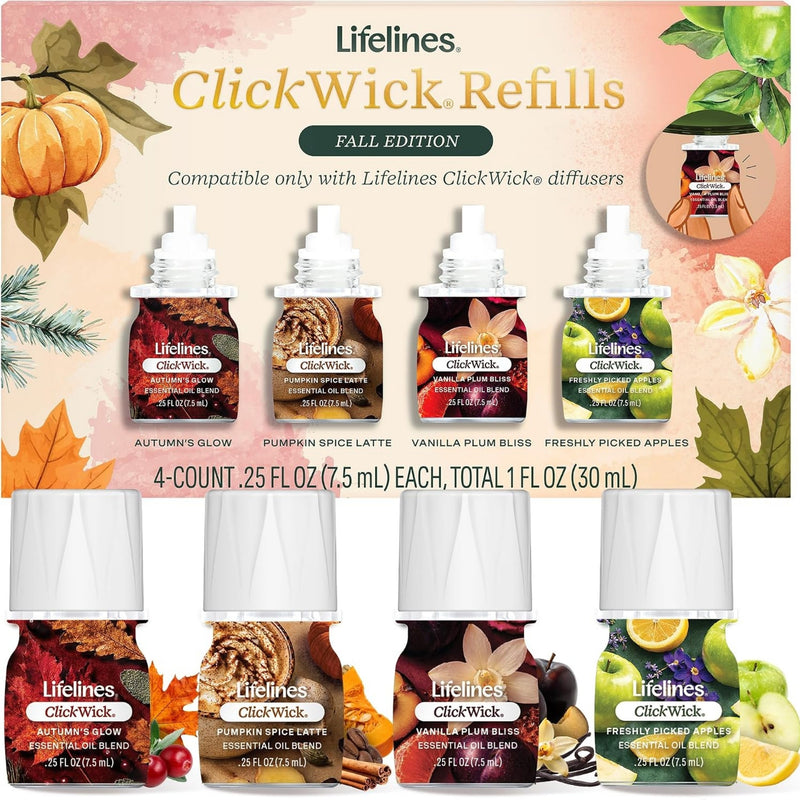 ClickWick Fall Collection | 4-Pk