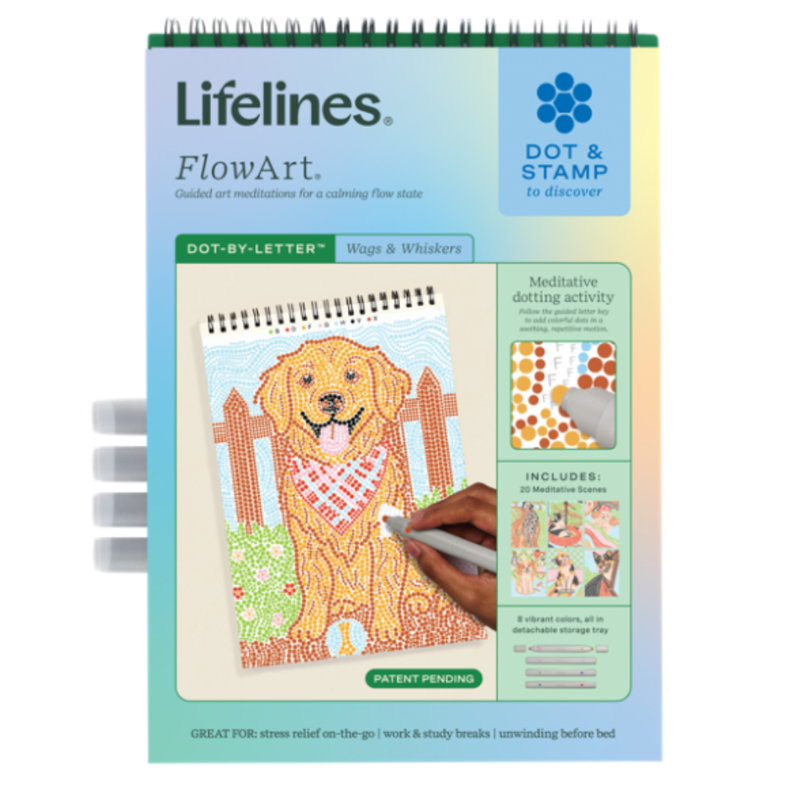 FlowArt | Dot-By-Letter, Wags and Whiskers