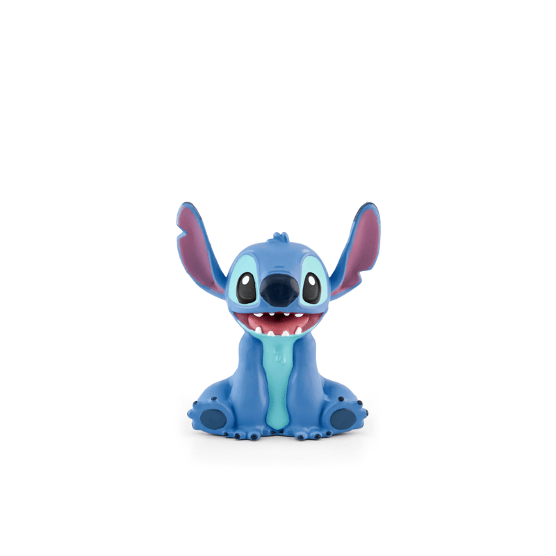 Blue Stitch character Tonie figure sitting with large ears and smiling expression
