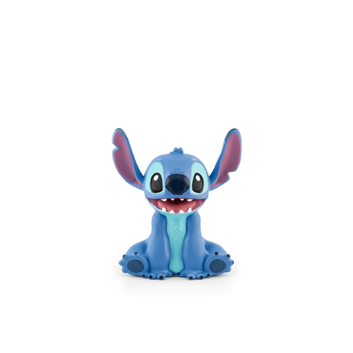 Blue Stitch character Tonie figure sitting with large ears and smiling expression