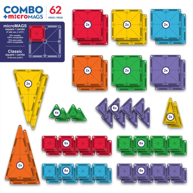 Combo microMAGS & Original | 62  pc