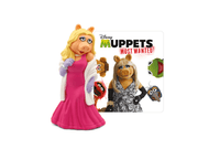 Miss Piggy Tonie figurine in pink dress with Muppets Most Wanted packaging background