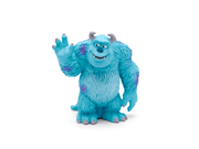 Blue furry Sulley character Tonie figurine from Disney Monsters Inc waving hand