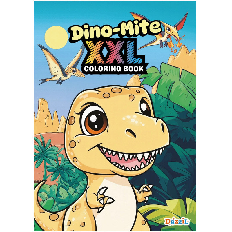 XXL Coloring Book | Dino-Mite