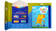 OOLY Switch-eroo Color-Changing Activity Kit opened showing markers and activity book