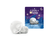 White sleeping penguin Tonie figurine with Sleepy Friends ocean sounds packaging card
