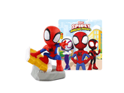 Marvel Spidey and His Amazing Friends Tonie figurine with colorful Spider-Man characters and packaging