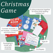 Christmas Escape Room Santa Edition – game components by TT Games