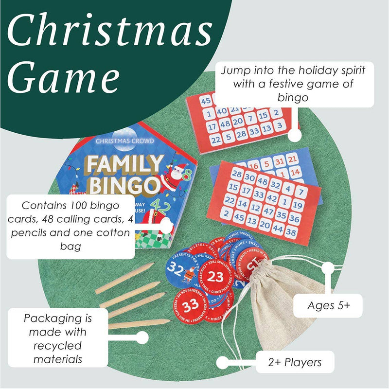 Santa Family Bingo – bingo cards and game contents by TT Games
