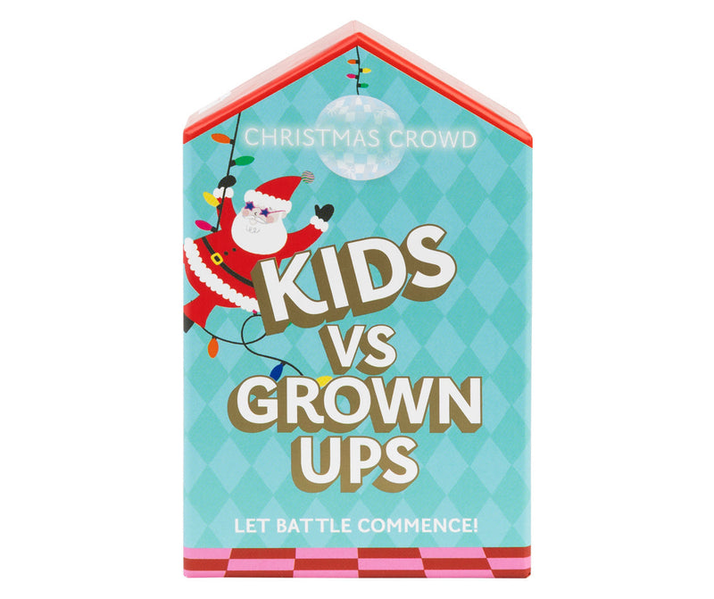Santa Kids vs Grown Ups Family – front game box by TT Games