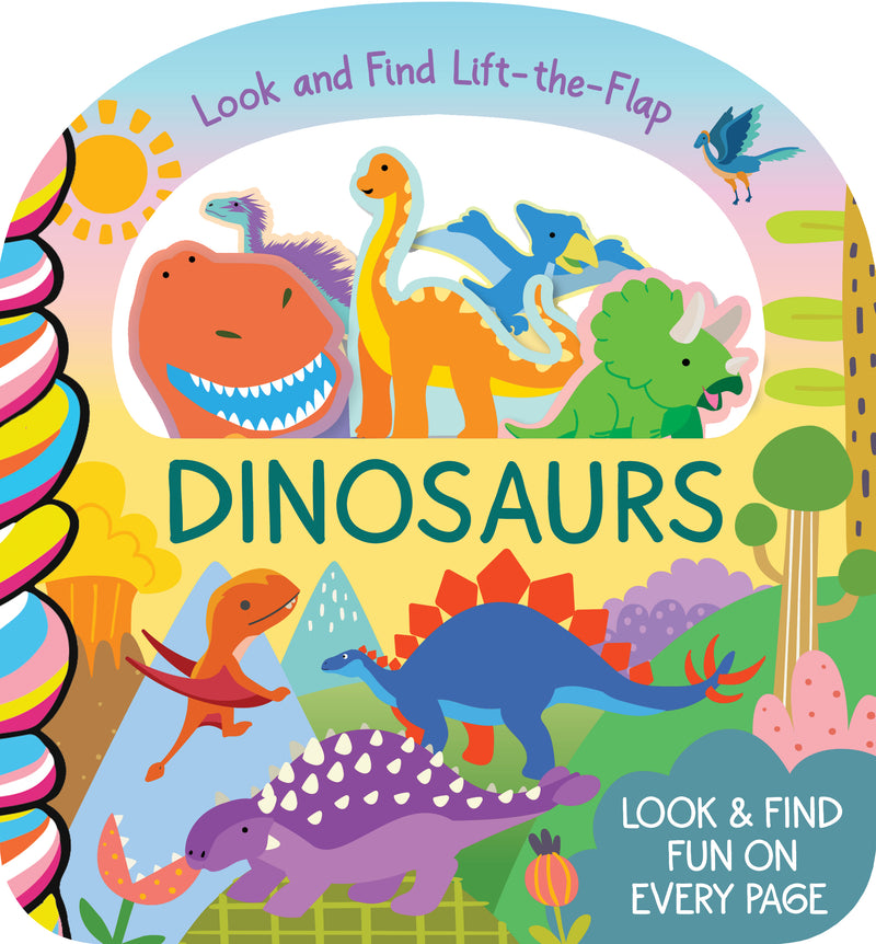 Dinosaurs book cover from Taffy Tales