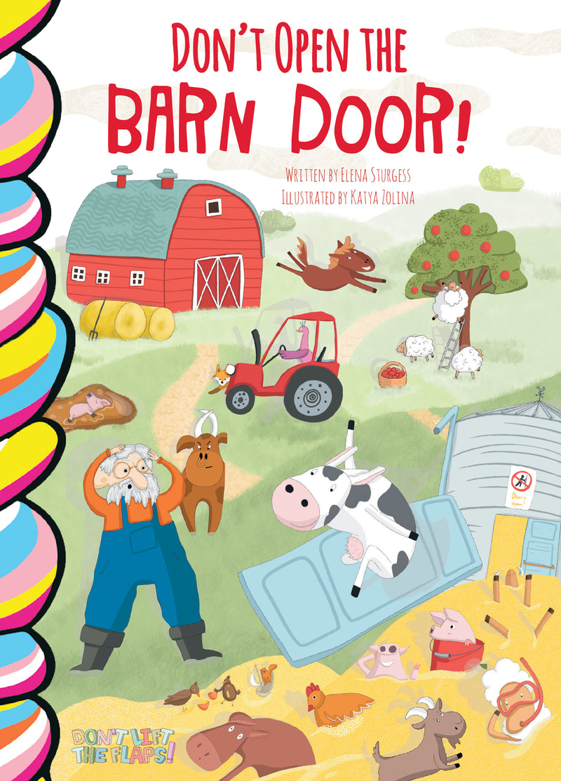 Don't Open the Barn Door! book cover from Taffy Tales