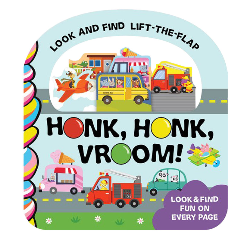 Honk, Honk, Vroom, Vroom book cover from Taffy Tales
