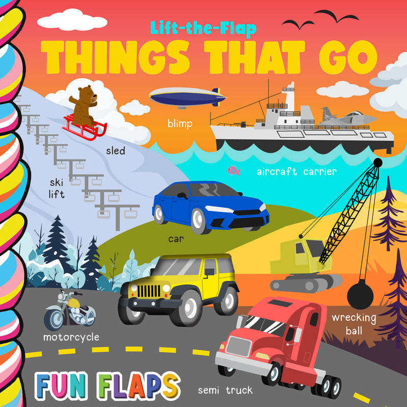 Things That Go book cover from Taffy Tales