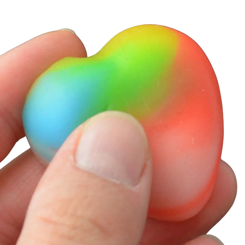 Miniature Squishy | Rainbow Hearts