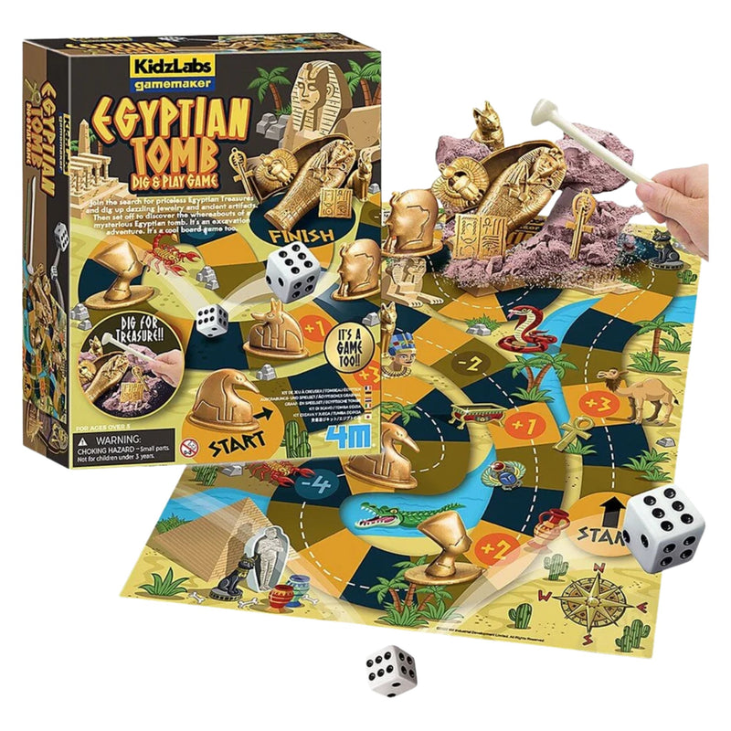 Kidzlabs | Egyptian Tomb Dig & Play Game