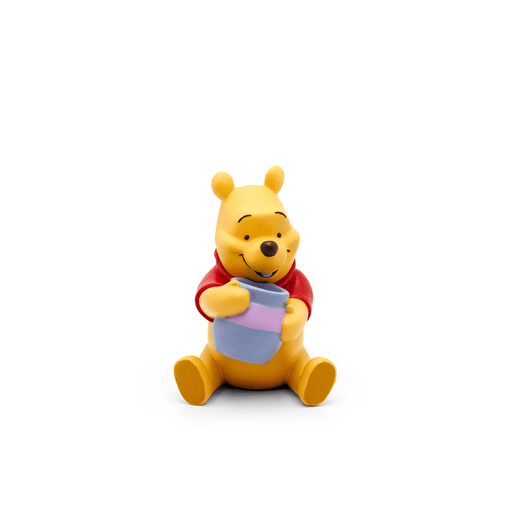 Winnie the Pooh Tonie figurine holding honey pot on white background