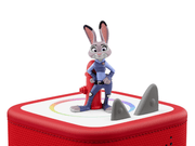 Tonie Disney Zootopia figure of Judy Hopps on red Toniebox speaker