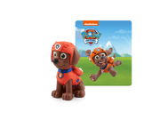 Tonie Paw Patrol Zuma figurine with official Nickelodeon packaging card showing character