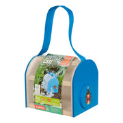 Blue ToySmith Critter Case with mesh sides and handle for outdoor bug exploration