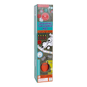 Floss & Rock Cars Colouring Fun & Games Mat packaging showing racing theme with reusable coloring features.
