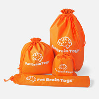 Orange Air Toobz Switch tubes and storage bags by Fat Brain Toy Co