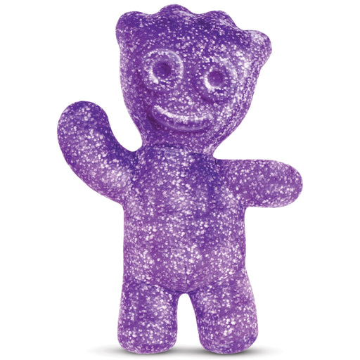 iScream purple Sour Patch Kid plush toy on a white background