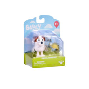 Bluey toy figure Jack with army hat in clear packaging