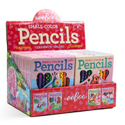 eeBoo Small Color Pencils display box with valentine themed colored pencil sets