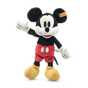 Steiff Mickey Mouse 12 inch plush toy with classic red shorts and yellow shoes