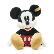 Steiff Mickey Mouse 12 inch plush toy in classic black red yellow outfit