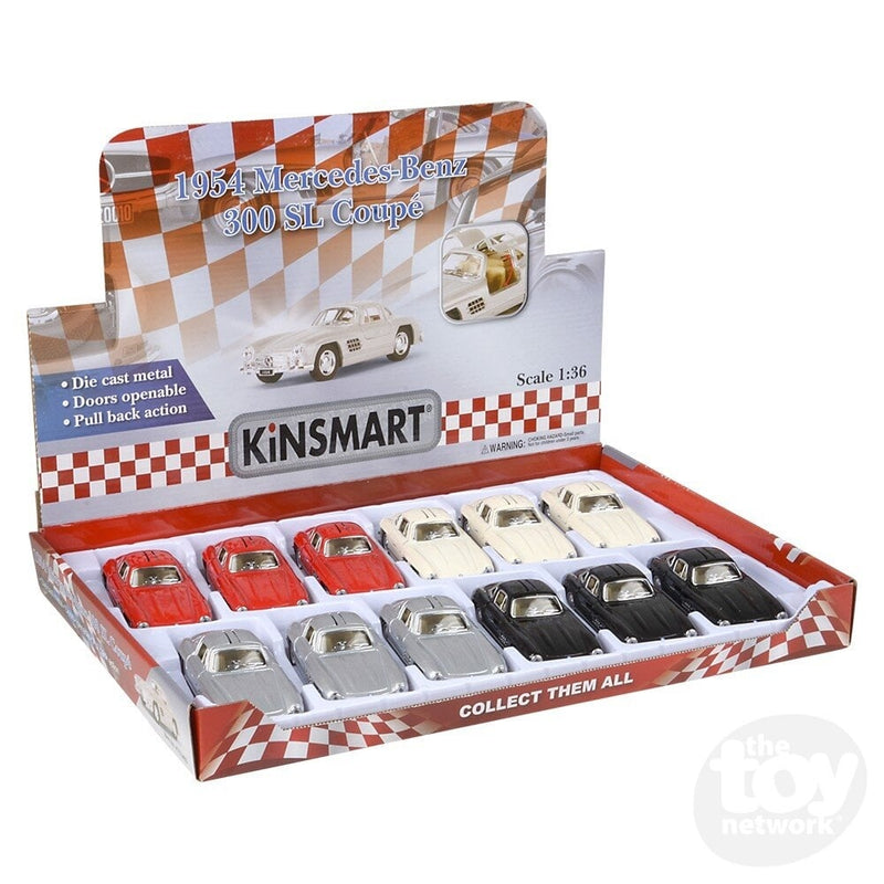 KiNSMART 1954 Mercedes-Benz 300 SL Coupe die-cast model cars display box