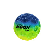 Waboba Moon Ball with blue to green gradient cosmic design on white background